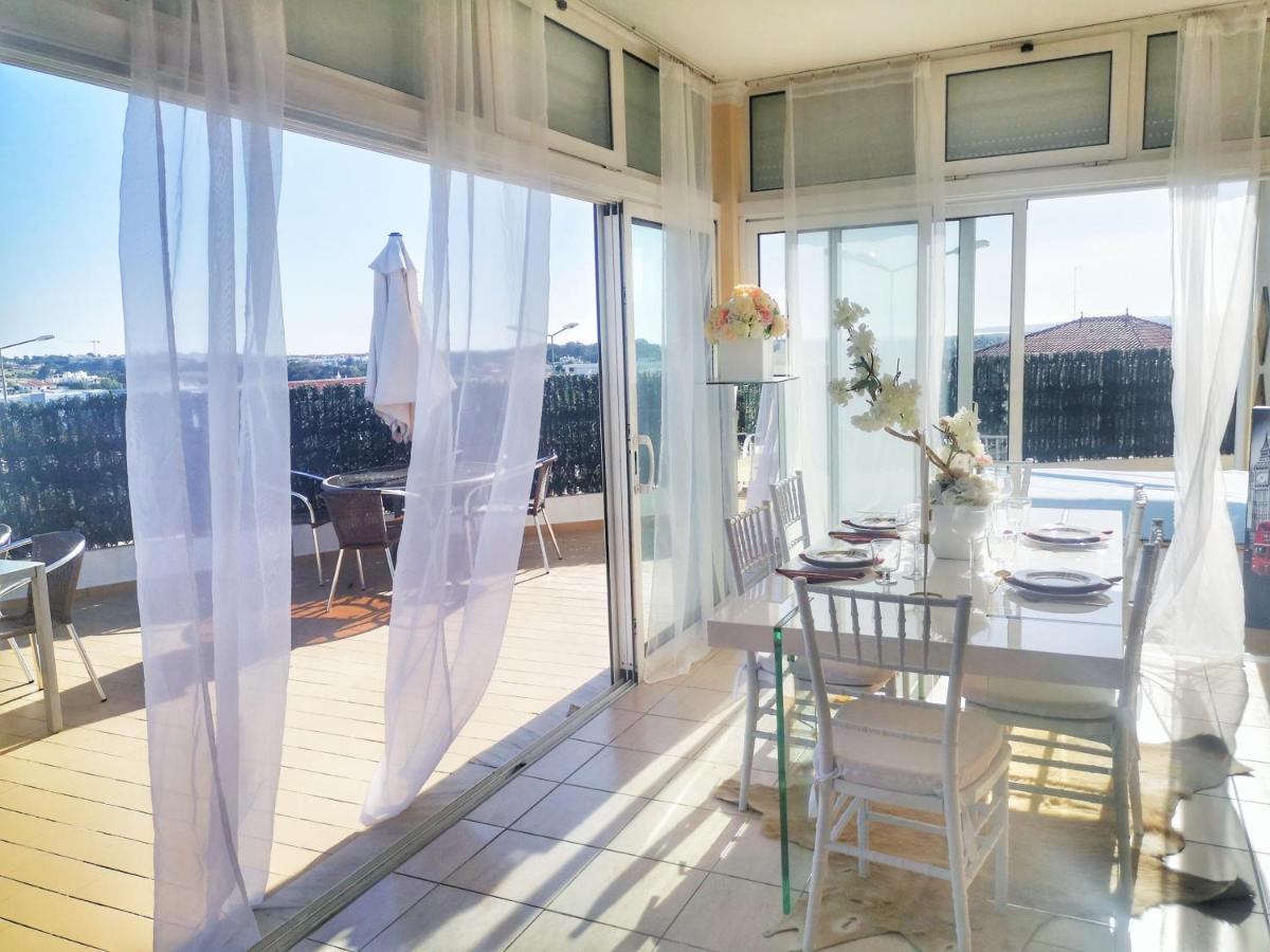 Penthouse With Sea View & Private Terrace Apartment Guia  Luaran gambar