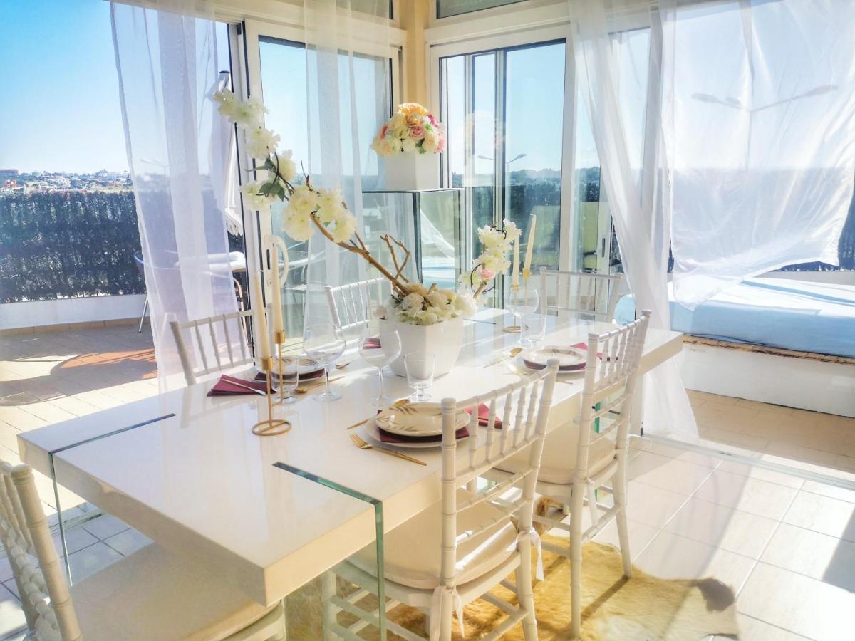 Penthouse With Sea View & Private Terrace Apartment Guia  Luaran gambar